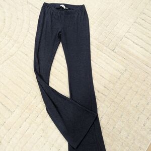 Black Flared Lounge Pants
